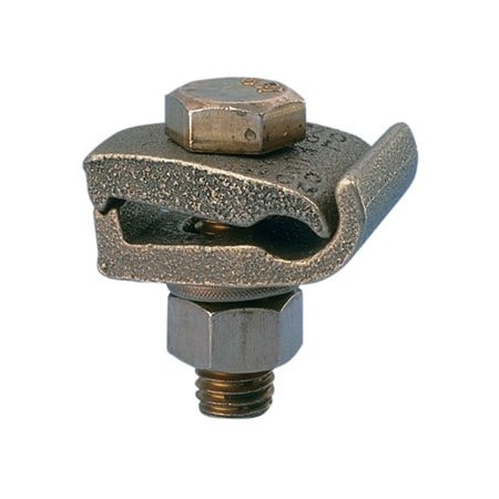 Panduit Bronze Grounding Clamp, #4 SOL-2/0 STR GM-2-Q
